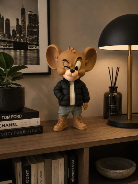 🐭 Jerry Urban Style – Statuina 3D da Collezione