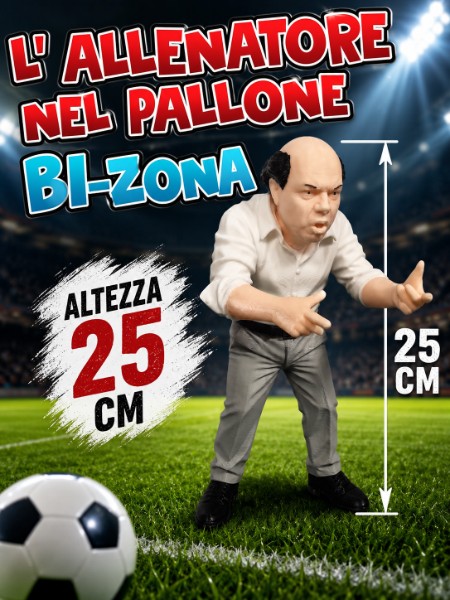 L'allenatore nel Pallone - Lino Banfi 3D 25 cm – Action Figure